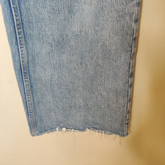 RE/DONE 70's Ultra High Rise Wide Leg Jeans 60's Fade Wash - Picture 4 of 15